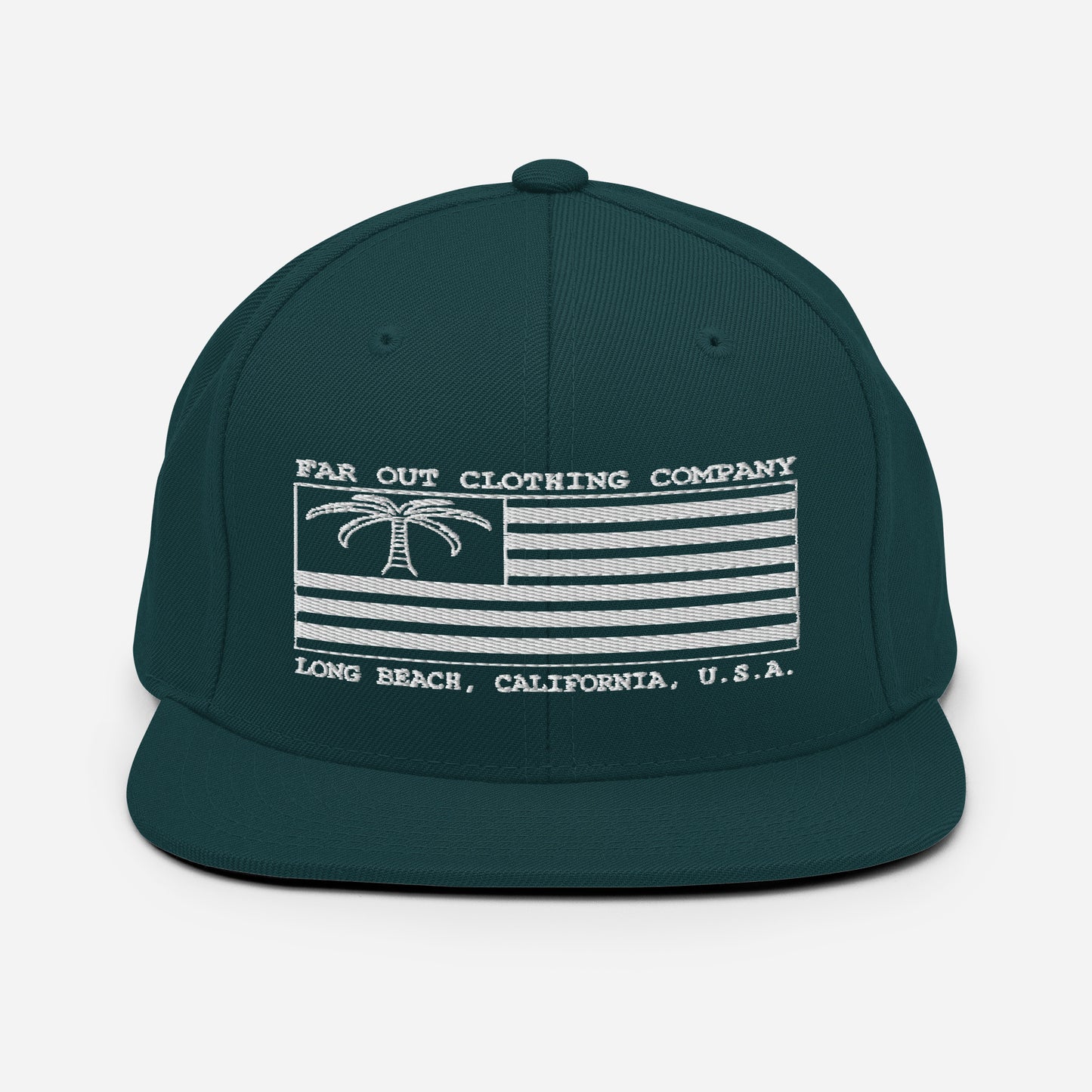 Solid Flag Snapback Hat