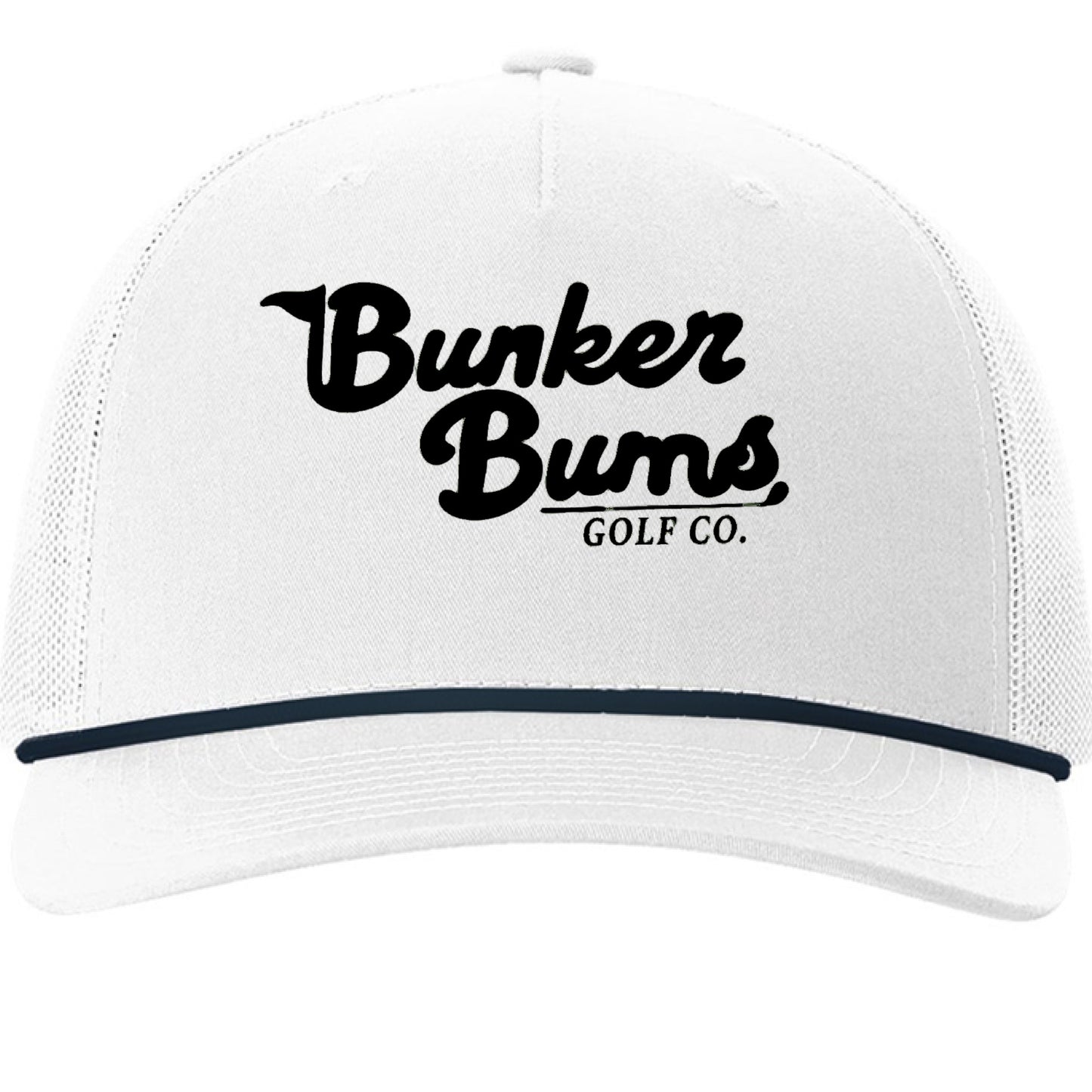 White/ Navy - FRONT