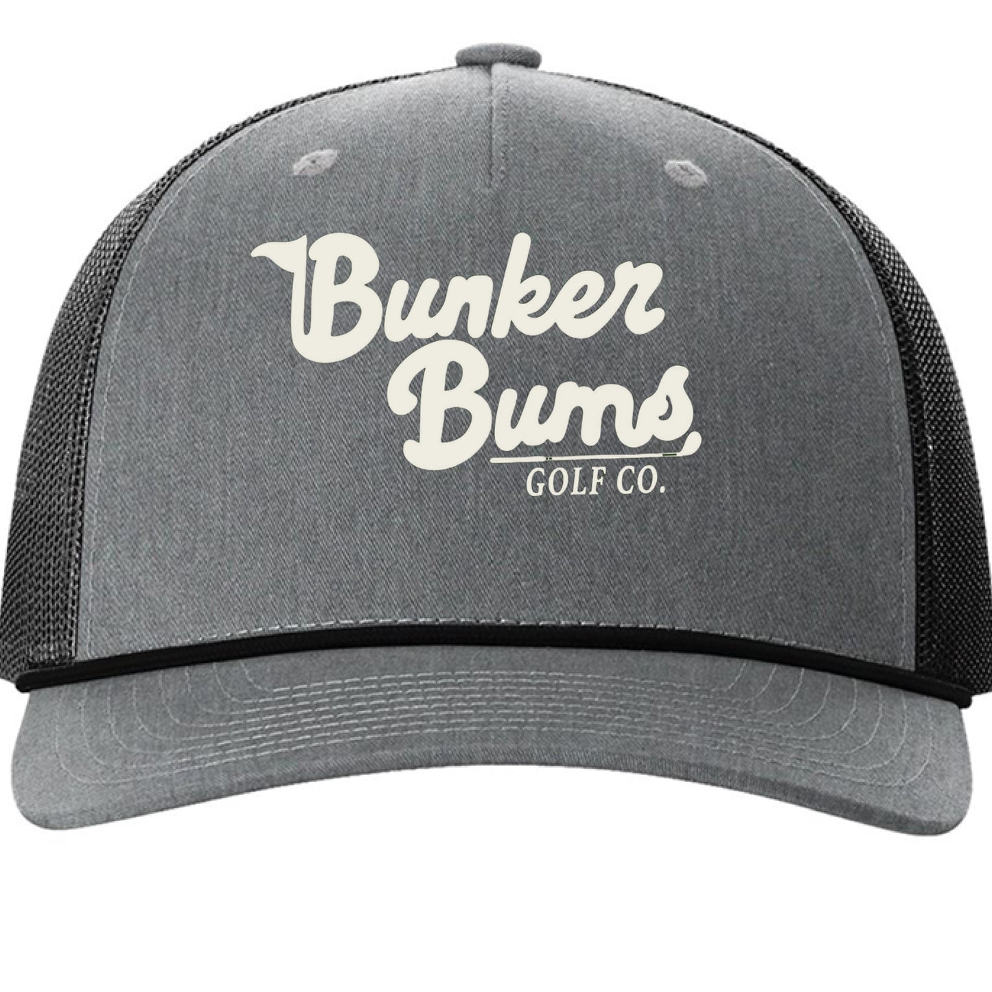 Heather Grey/ Black - FRONT