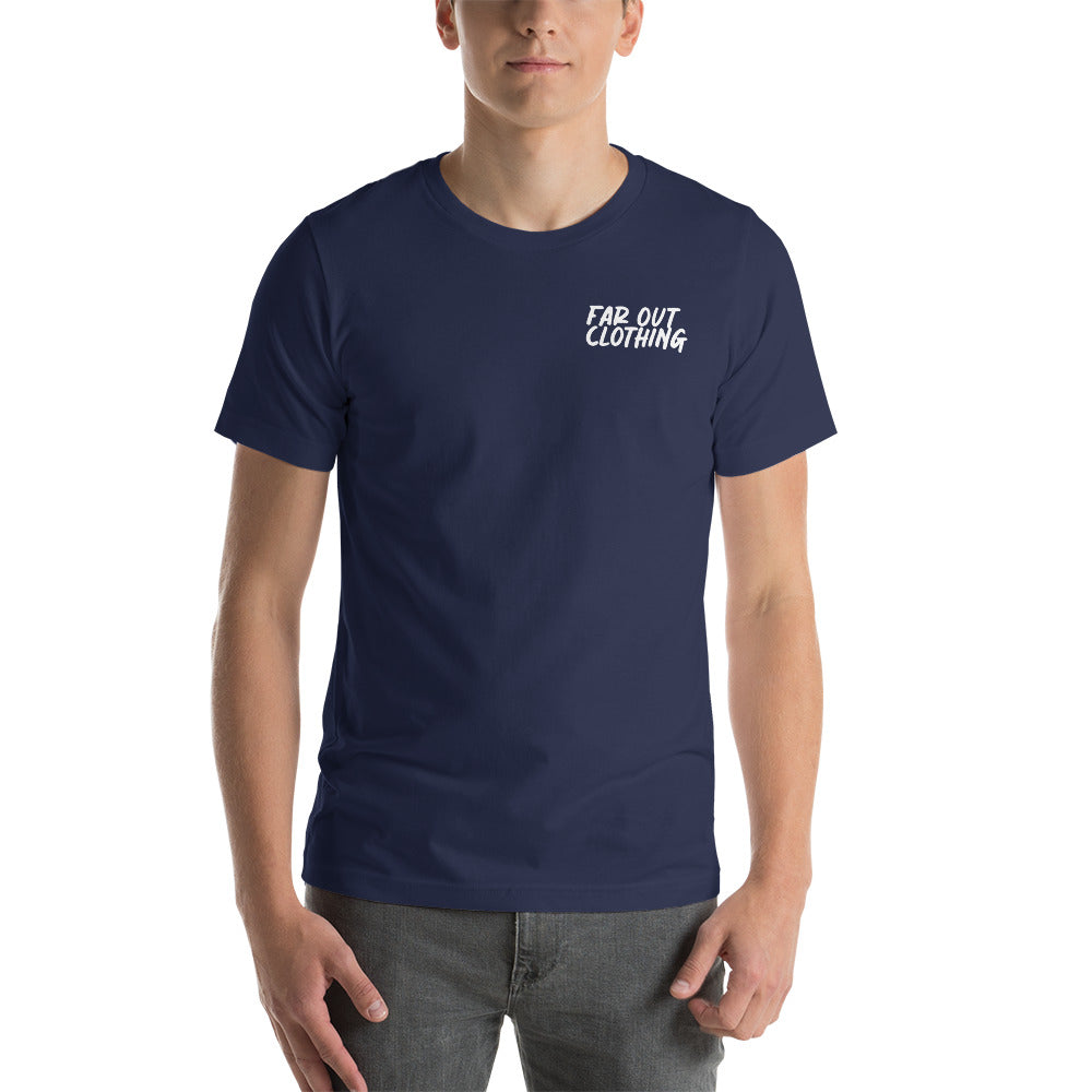 Shred till you're dead PREMIUM white print T