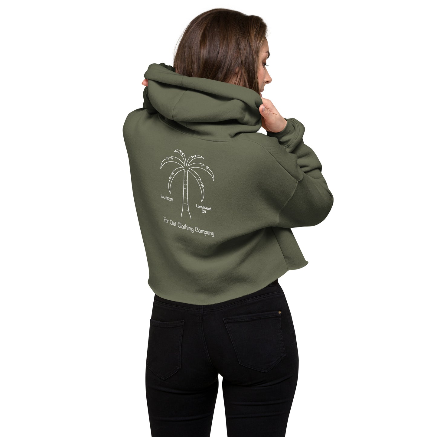 Palm Tree Crop Hoodie