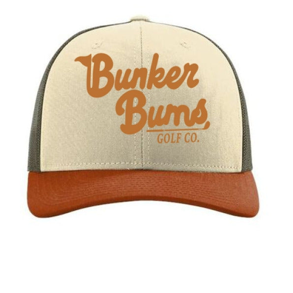 Cream/ Loden Green/ Dark Orange - FRONT