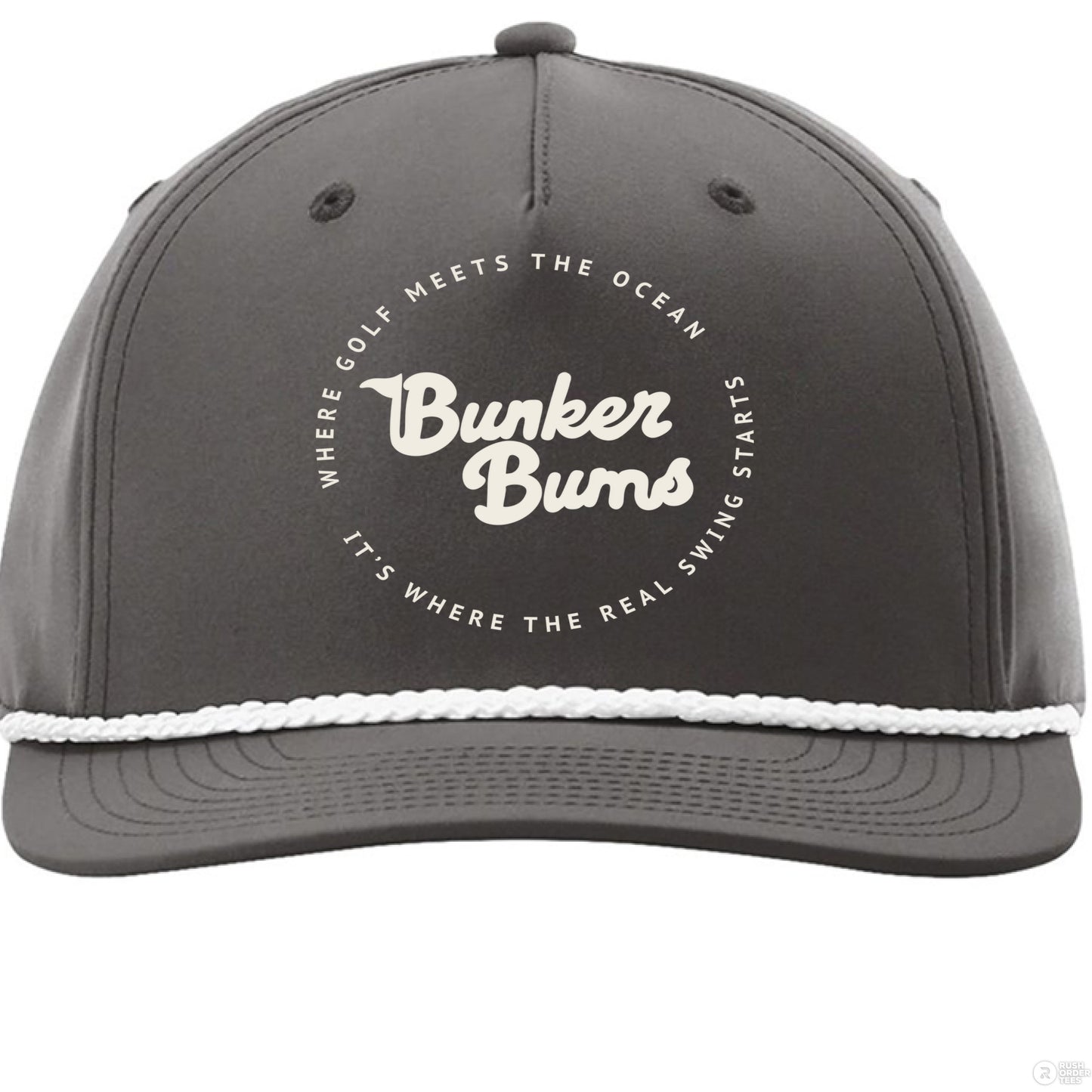 Dark Grey/ White - FRONT