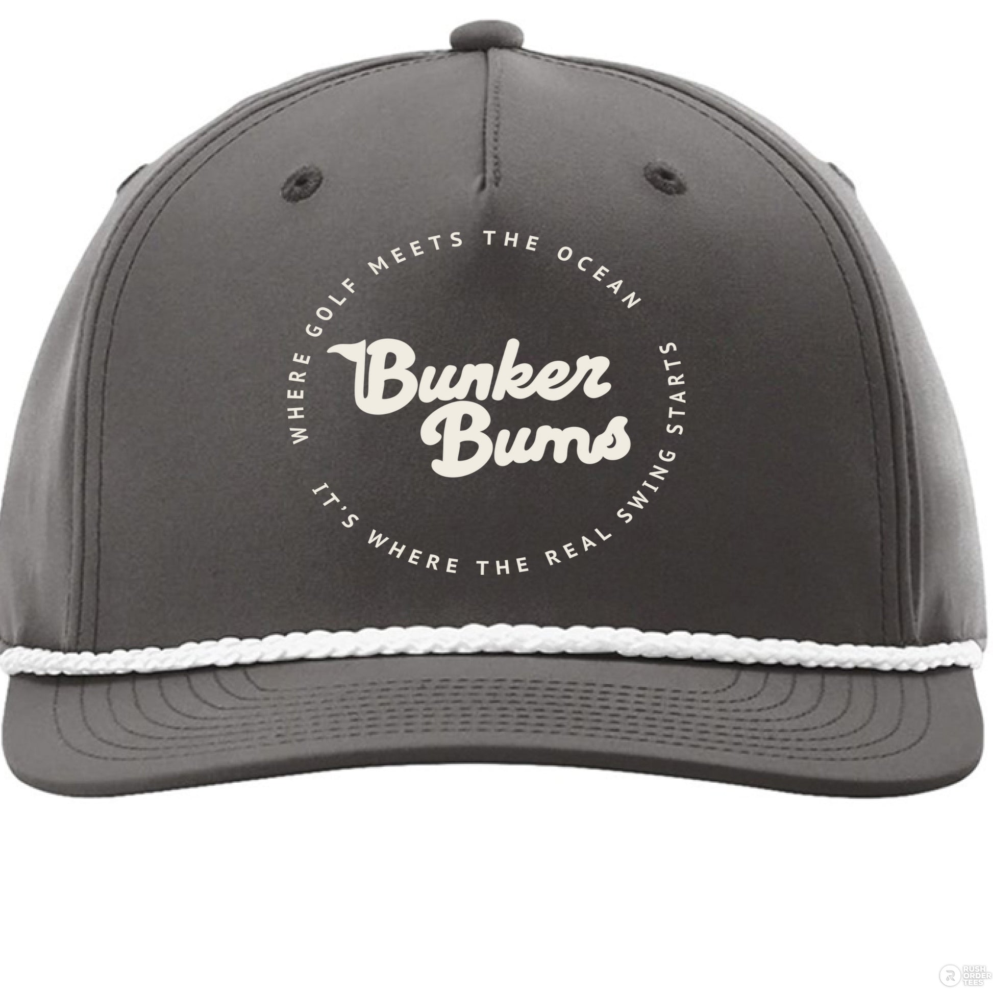 Dark Grey/ White - FRONT